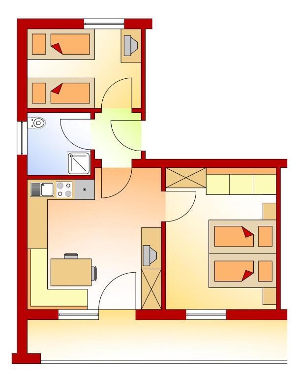 Appartements Schneezauber Lermoos Room photo